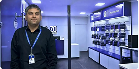 Learned skills abroad, sold old phones at half the price